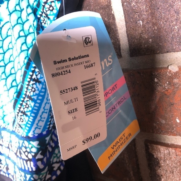 SWIM Solutions High Neck Mio One Piece Swimsuit - Picture 4 of 7